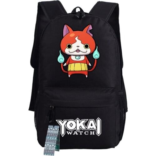 Cartoon Yo-Kai Watch Game Backpack Bag Schoolbags Unisex Travel Laptop Bag Book Travel Teenagers Gift