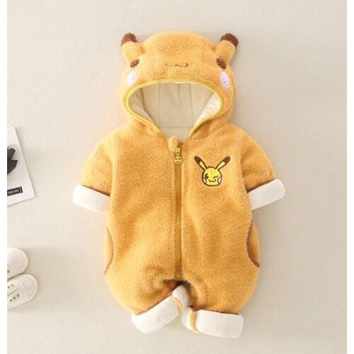 Babys new year cotton clothes baby boy girl baby cartoon one piece suit