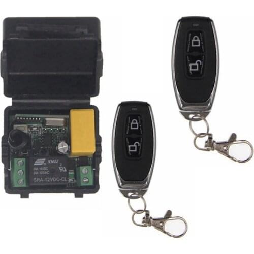 AC220V Wireless Remote Control Switch 1 Way Wiring Module Control Power Supply Lamp, Fan, Motor Relay