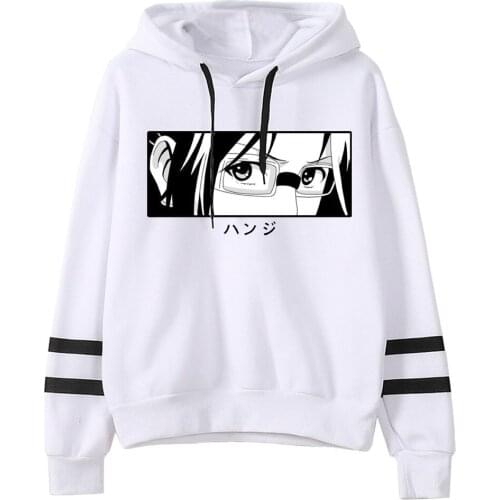 Attack On Titan Hange Eyes Pullover Sweatshirt Men Hip Hop Hoodie Tops