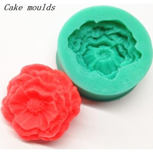 Silicone mold RS095 Cherry blossoms shape baking mold Fondant cake mold chocolate mold Decoration tools