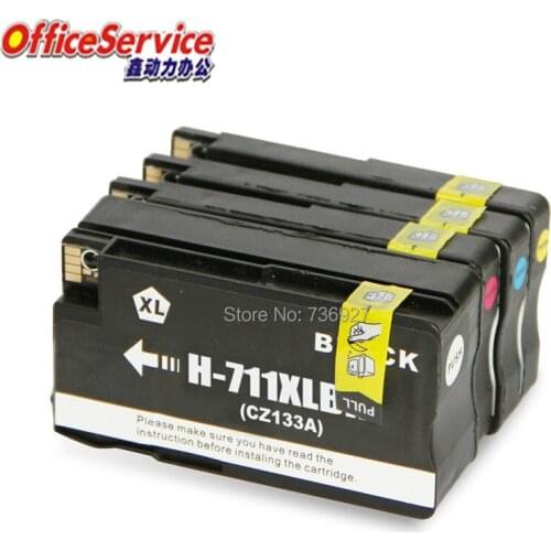 Compatible Ink Cartridge For HP711 711xl , suit for Designjet T120 24/T120 610/T520 24/T520 36/T520 610 inkjet Printer