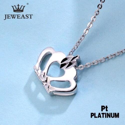 SSQY Pt950 Pure Gold Necklace Real Platinum Solid Gold Chain Mens Good Simple Upscale Trendy Fine Jewelry Hot Sell New 2020