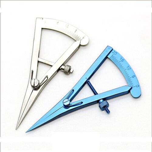 Titanium /Stainless steel Castroviejo Caliper 20mm ophthalmic surgical instrument