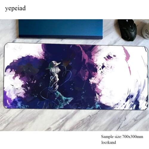 Touhou padmouse 800x300mm accessory large mouse pad gaming enterprise cheapest rubber mats keyboard mouse mat gamer