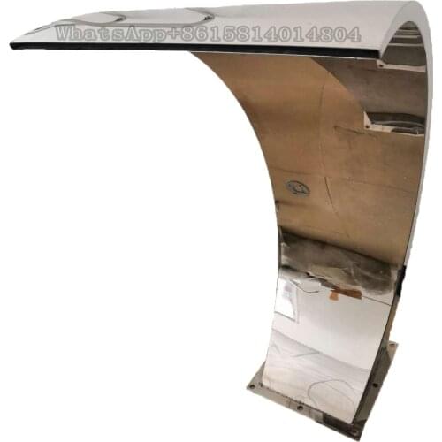 Swimming pool water feature,Stainless steel garden waterfall fountain,Garden fountain waterfall nozzle,Sauna equipment