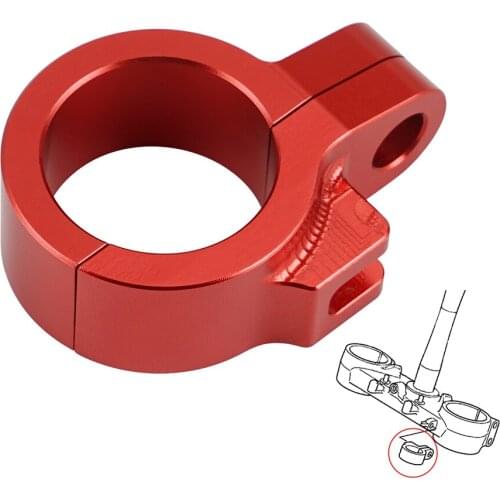 Front Brake Line Hose Clip Cable Clamp for Honda CRF250R 2015-2021 CRF250RX CRF450X 2019-2021 CRF450RWE CRF450L 450R 2019-2020