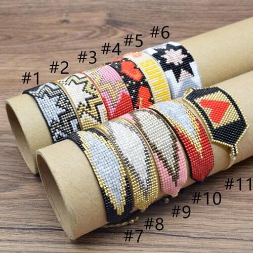 Rttooas MIYUKI Beaded Bracelets Women Pulseras Mujer Moda 2020 Fashion Armband Female Charm Bracelet Handmade Loom Woven