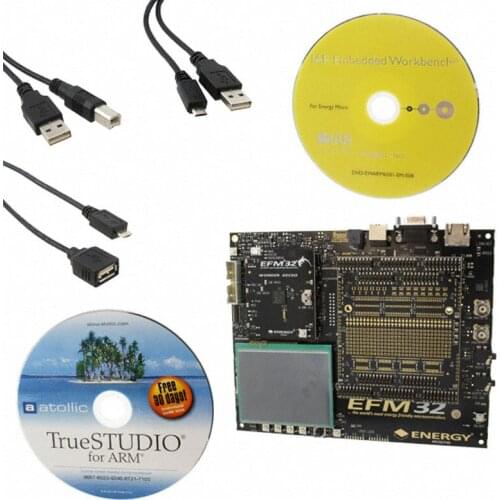 1 pcs x EFM32WG-DK3850 EFM32 ARM WONDER GECKO Development Boards with EFM32WG EFM32WG DK3850