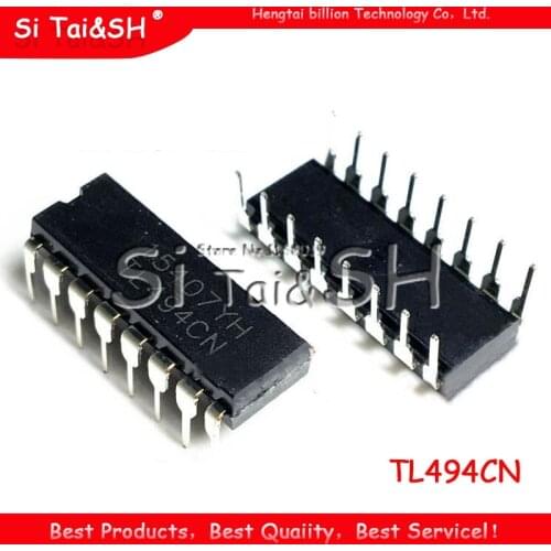 10PCS TL494CN TL494 DIP16 Pulse width modulation control circuit IC chip