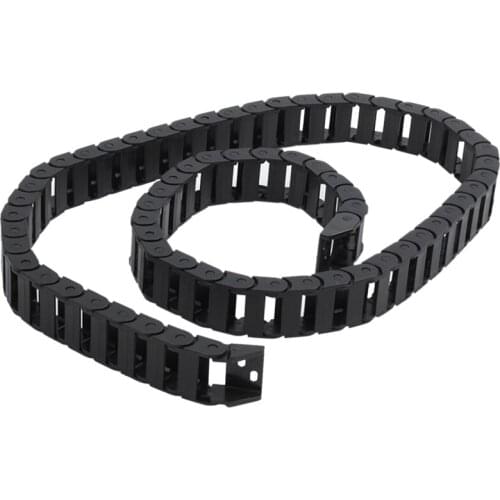 10 x 20mm 1M Open On Both Side Plastic Towline Cable Drag Chain