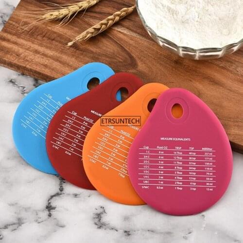 50pcs Dough Cake Scraper Bowl Scraper Cake Scraper Measure Plastic Dough Cutter Scale Edges Scraper Curved Edge Scraper