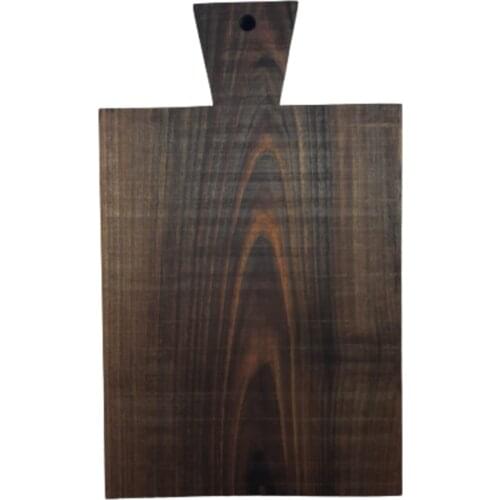 Ahşap et kesme sebze doğrama sunum tahtası doğal ceviz şık tasarım el yapımı