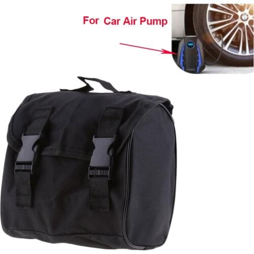 Black Organizer Bag Storage Handbag Nylon for Car Air Compressor Pump automotive Tools Case for single cylinder
