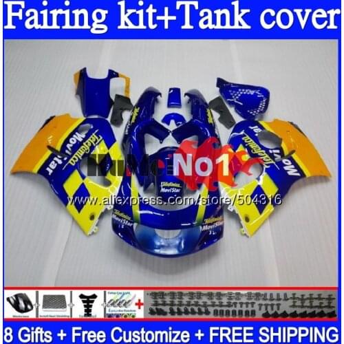 +Tank For SUZUKI SRAD GSXR 750 600 GSX-R600 Movistar New 62MC.25 GSXR750 GSXR600 96 97 98 99 00 1996 1997 1998 1999 2000 Fairing