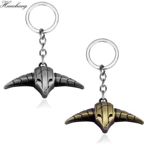 Game Dota2 Jewelry Keychain Dota Goat Claw Logo Pendant Keyrings Men Car Key Holder Chain Cosplay Party Christmas Gift