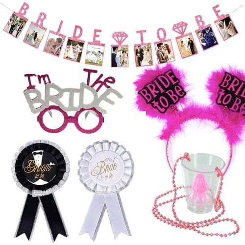 Bachelorette Party Decorations Hen Party Decoration Supplies Bride To Be Hen Night Gift Bag Bridal Shower Favors NW03