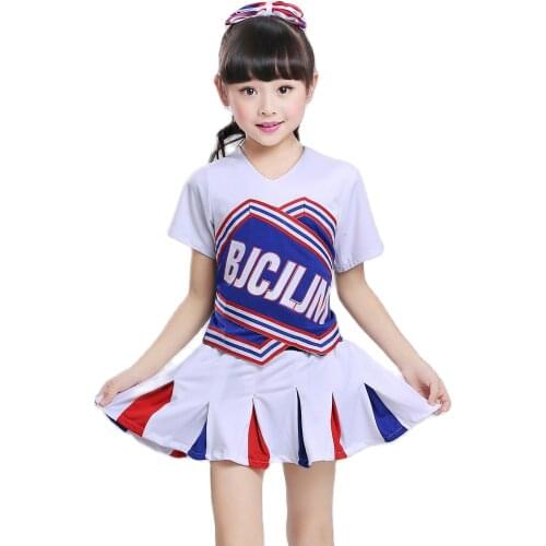 Girl Cheerleading Performance Clothing Children Female Cheerleader Clothing Students Cheerleading Costume Dropshipping
