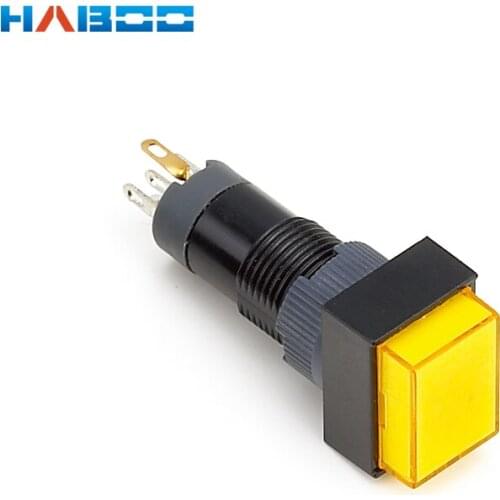 HABOO 10mm Mini Small Reset Push Button Switch Momentary 3A 250V
