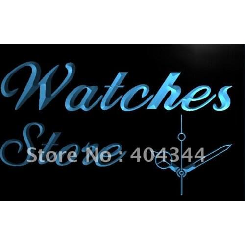 LB788- Watch Store Open Repair NEW LED Neon Light Sign home decor crafts