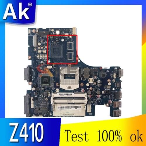 Laptop motherboard For LENOVO IdeaPad Z410 14' inch Mainboard 90004457 AILZA NM-A181 SR17E