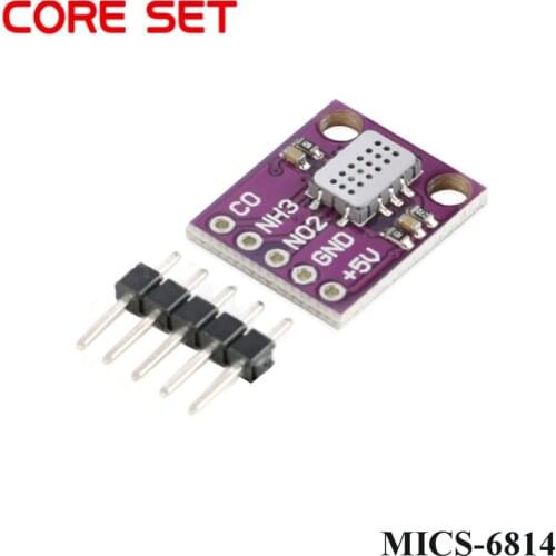 MICS-6814 Air Quality CO NO2 NH3 Nitrogen Oxygen Gas Sensor Module For Arduino