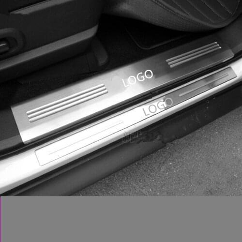 8PCS New Stainless Steel Door Sill Scuff Plates fit For Ford Edge 2009 10 11 12 13 2014 AAA167