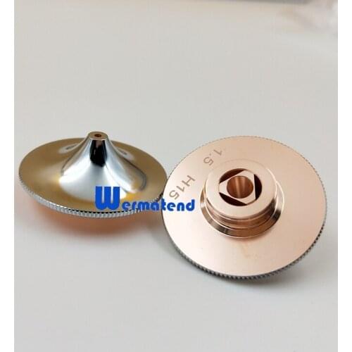 Wermatend 30pcs/lot Original Raytools Nozzles Laser D32mm HSG Double Layer BT240 BM114 BM111 BM109 Raytools cutting head nozzles