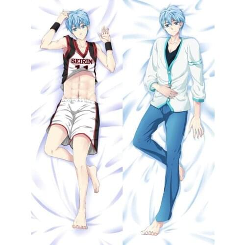 New Japanese BL Male Anime Kuroko no Basuke Basketball Throw Otaku Dakimakura Gifts Bedding Hugging Body Pillow Case 150x50 CM