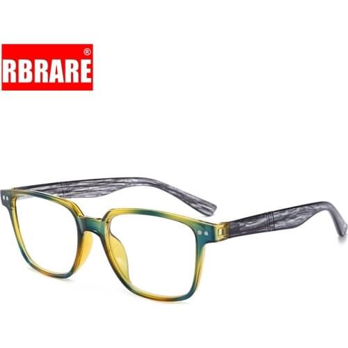 RBRARE New Resin Reading Glasses Big Frame Rice Nail Old Man Reading Mirror Comfortable Men and Women Reading Glasses Okulary