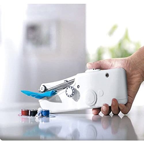 Mini battery operated hand sewing machine (not included)