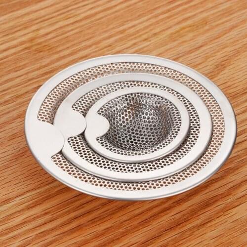Leak Net Home Floor Drain Kitchen Sink Slag Stainless Steel Kitchen Sink Filter Bathroom Floor Drain Slag Cleaner Food Slag