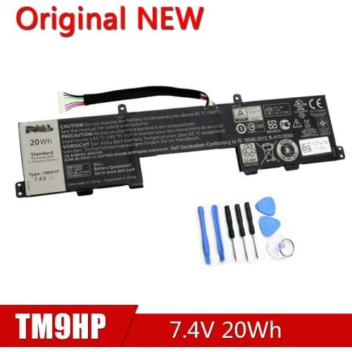 TM9HP NEW Original Laptop Battery For DELL Latitude 13 7350 Laptop keyboard battery 7.4V 20Wh J84W0 FRVYX 0FRVYX 0J84