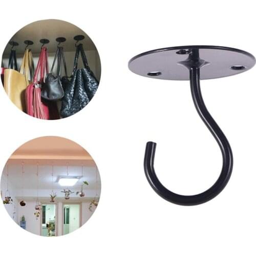 Overhead Hooks Cabinet Floor Hooks Porch Wardrobe Hook Lantern Mosquito Net Ceiling Hooks Small Elephant Trunk Shaped Hooks A35