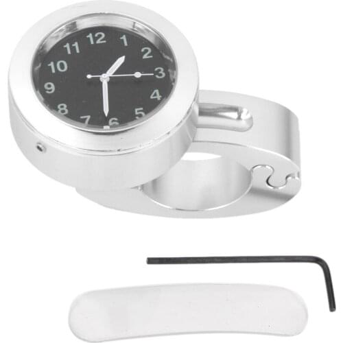 1x Motorcycle Clock Fit most of the motorcycle with 7/8" or 1" handlebar