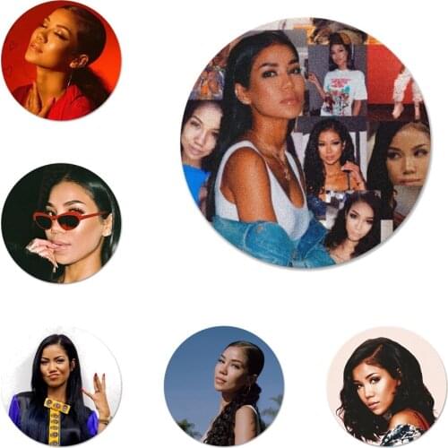 58mm Jhene Aiko Cool Icons Pins Badge Decoration Brooches Metal Badges For Clothes Backpack Decoration
