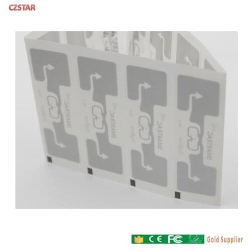 Wholesale factory price smartrac dogbone tag long range rfid tag impinj monza r6 epc gen2 uhf rfid tag sticker wet inlay label