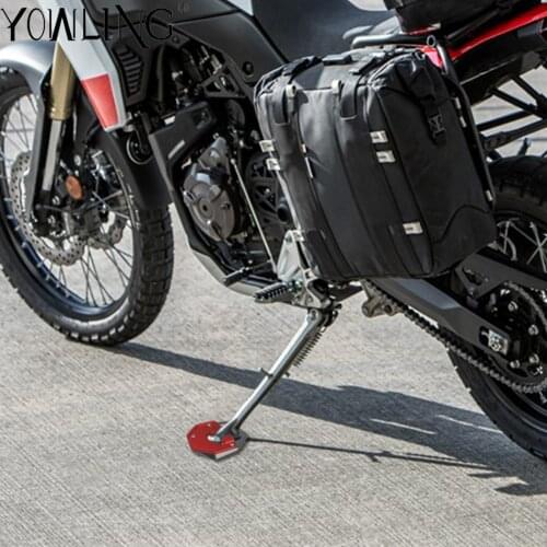 Motorcycle Side Stand Enlarge Plate Kickstand Extension For Yamaha XTZ690 XTZ700 XTZ Tenere 700 690 Tenere700 T7 2019 2020 2021
