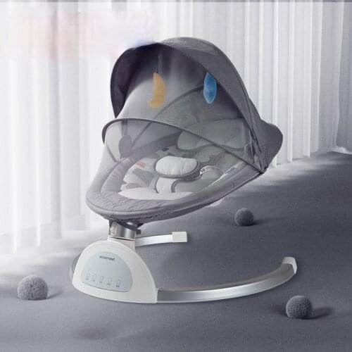 Zq Coax Baby Electric Rocking Chair Comfort Chair Baby Cradle Bed Childrens Recliner Bed
