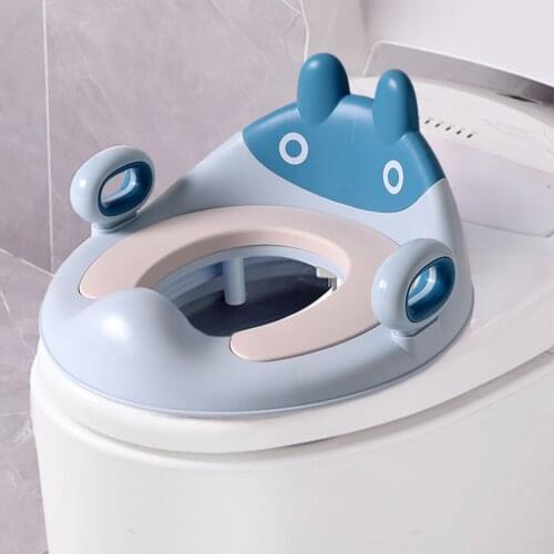 Baby Toilet Potty Seat Children Potty Safe Seat With Armrest for Girls Boy Toilet Training Outdoor Travel Infant Potty Cushion