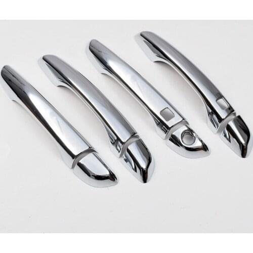 FUNDUOO For Hyundai ENCINO 2018 2019 New Chrome Car Door Handle Cover Trim Sticker Car Styling Accessories