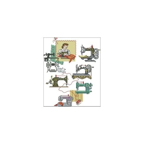 NN xiaoyi cotton self-matching cross stitch Cross stitch RS cotton comes with Ve sewing - sewing machine development