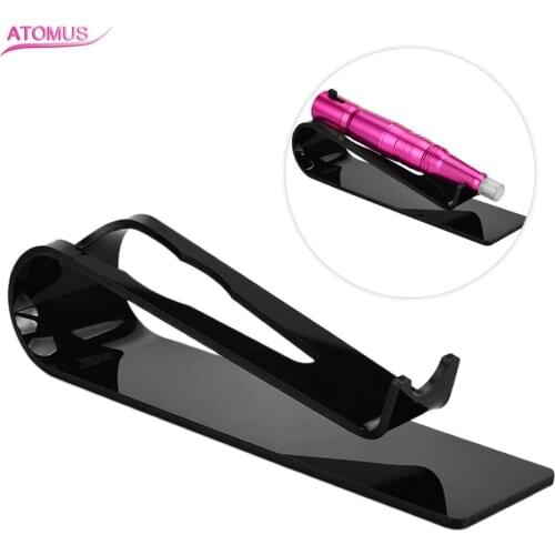New Acrylic Tattoo Machine Gun Holder Stand Transparent Rack Rest Organzier For Tattoo Machine Gun Permanent Makeup Accessories