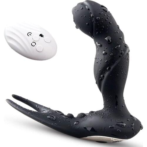 Prostata Massage Butt Plug Heating Prostate Massager Wireless Remote Control Silicone Anal Plug Vibrator Sex Toys For Men