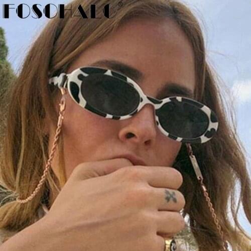 Brand Designer Vintage Sunglasses Women Men Steampunk Round Sunglasses Oval Male Sun Glasses Retro Ladies 2020 Fashion