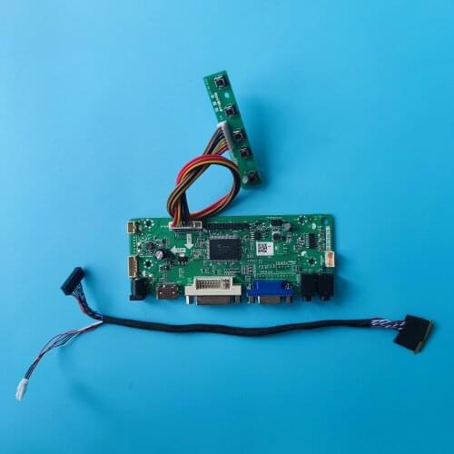 For HSD089IFW1-B00/D00/C00 monitor Card 8.9" 1024X600 VGA LCD LED Controller kit Panel Screen Driver board DVI LVDS