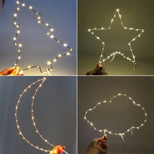LED Novelty Light Moon Star Cloud Starry Night Lamp Creative Birthday Gifts Holiday Xmas Home Decorations