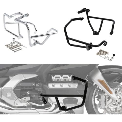 Motorcycle Engine Guard Crash Bar Fit For Honda Goldwing GL1800 F6C F6B Bagger 2018-2020 19