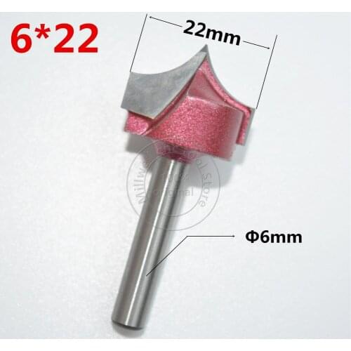 6mm*22mm,CNC Tungsten steel 3D Needle nose bit,CNC machine tool,PVC,MDF,Acrylic,Carbide end mill,woodworking insert router bit