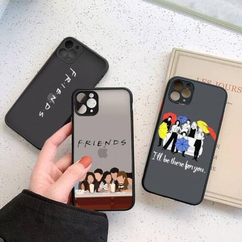 Central Perk Coffee friends tv show Phone Cases Matte Transparent for iPhone 7 8 11 12 s mini pro X XS XR MAX Plus cover funda